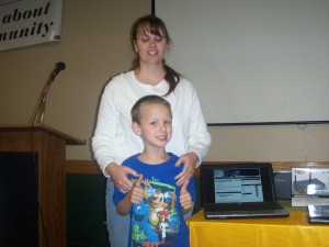 Winner - Grace Josephson and her son Willard Grace Josephson and her son Willard