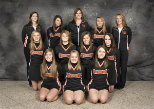 Munising Competitive Cheer Team 2011-12 Iron Mountain Invitational 2nd Place