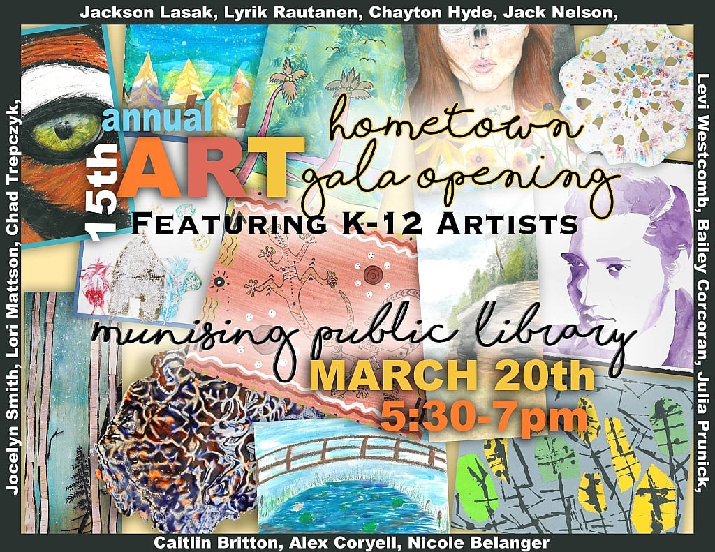 Don't miss the 15th Annual Hometown Art Gala Opening!