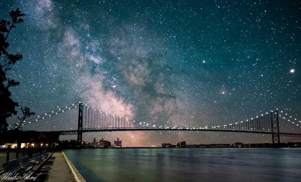 Windsor Bridge and Detroit - Photo by Mike T Imagery
