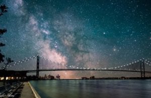 Windsor Bridge and Detroit - Photo by Mike T Imagery