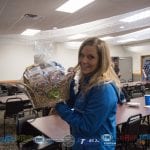 Allison Coss went home with a gift basket from Econo Foods.