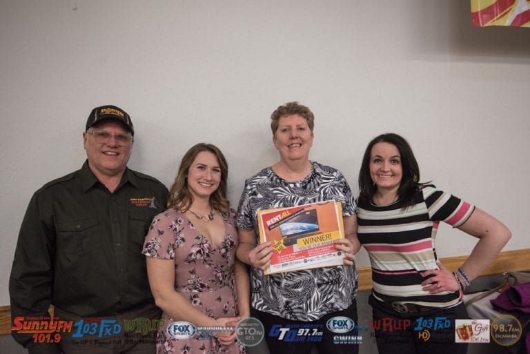 Munising’s Rebecca McLaren Wins the 55″ 4K Entertainment Package from Rent-All of Marquette