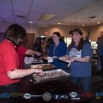 Mama Russo's brought Lasagna, Cudighi Bites and freshmade salads.
