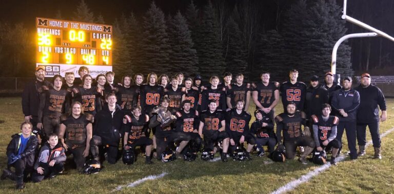 Munising Mustangs beat out Newberry Indians 36-22