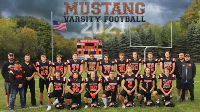 Mustang Varsity Football Team