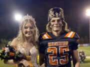 Mustangs with successful Home Coming Parade & Tailgate party at Peoples State Bank and a tough game