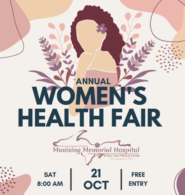 Stop By Women’s Health Fair This Saturday 8a-Noon at Munising Memorial Hospital