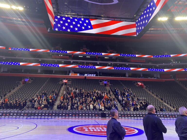 The Mustang girls defeat the Brimley Bays this afternoon 51-29 in downtown Detroit.