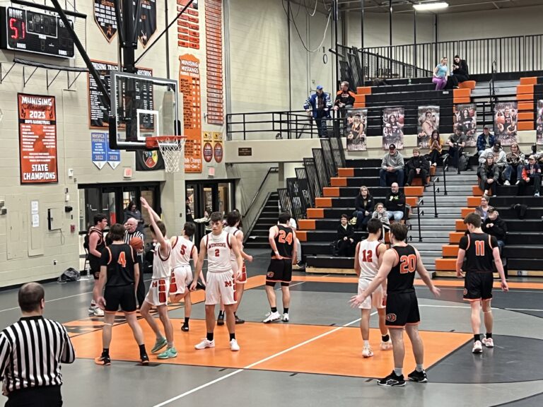 The Mustang boys defeat the Newberry Indians in a hotly contested game 68-57.